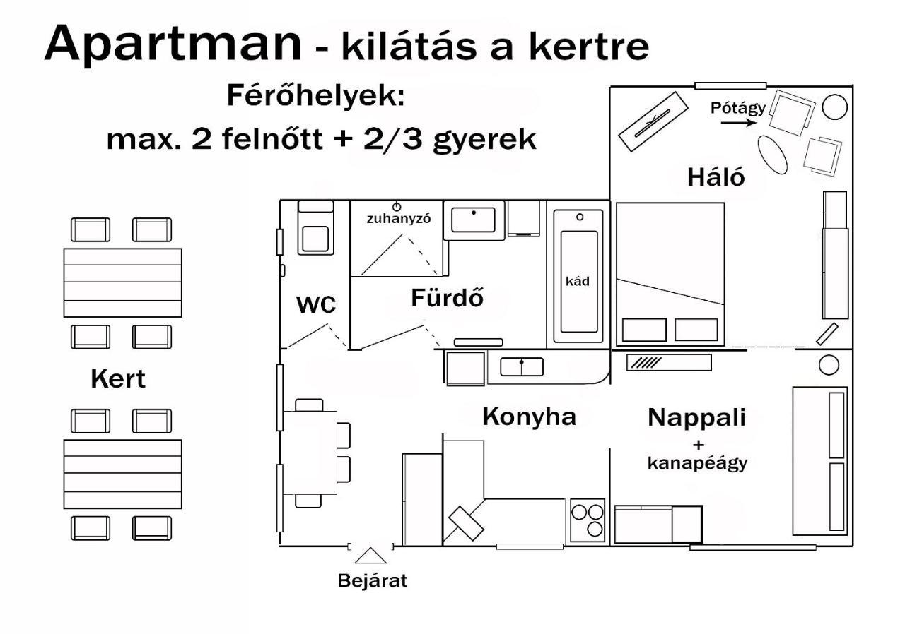 Castle Garden Apartman Егер Екстериор снимка
